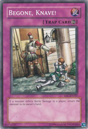 Common, Continuous Trap, Invasion of Chaos, Trap, Unlimited Begone, Knave! [IOC-EN107] Common - Trading Card World