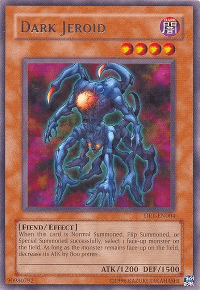 Dark, Dark Revelation Volume 1, Effect Monster, Fiend, Rare, Unlimited Dark Jeroid [DR1-EN004] Rare - Trading Card World