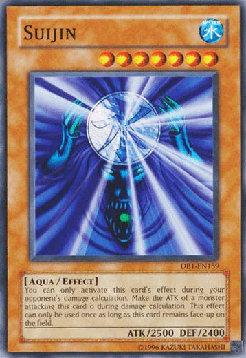 Aqua, Common, Dark Beginning 1, Effect Monster, Unlimited, Water Suijin [DB1-EN159] Common - Trading Card World