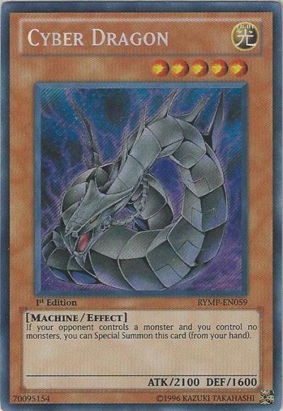 1st Edition, Effect Monster, Light, Machine, Ra Yellow Mega Pack, Secret Rare, Unlimited Cyber Dragon [RYMP-EN059] Secret Rare - Trading Card World