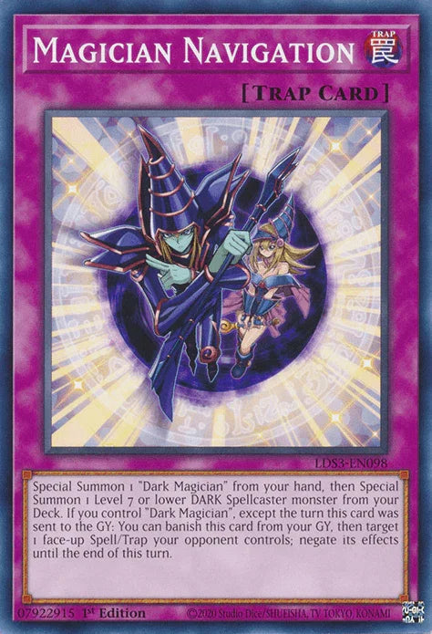 1st Edition, Common, Legendary Duelists: Season 3, Normal Trap, Trap Magician Navigation [LDS3-EN098] Common - Trading Card World
