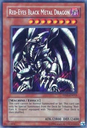 Dark, Effect Monster, Machine, Premium Pack 1, Secret Rare, Unlimited Red-Eyes Black Metal Dragon [PP01-EN015] Secret Rare - Trading Card World