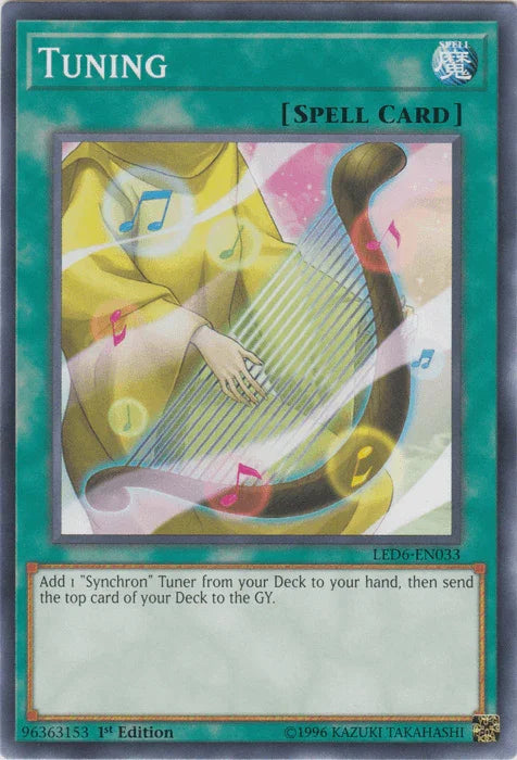 1st Edition, Common, Legendary Duelists: Magical Hero, Normal Spell, Spell, Unlimited Tuning [LED6-EN033] Common - Trading Card World