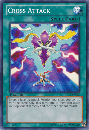 1st Edition, Common, Normal Spell, Spell, Star Pack 2014 Cross Attack [SP14-EN032] Common - Trading Card World