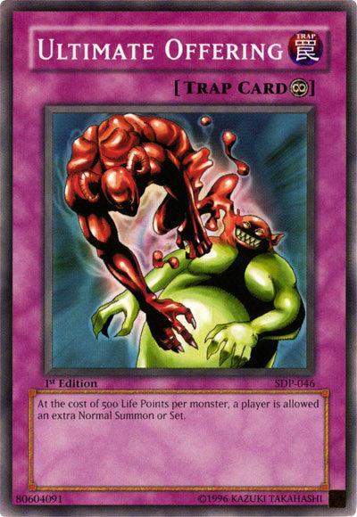 1st Edition, Common, Continuous Trap, Starter Deck: Pegasus, Trap, Unlimited Ultimate Offering [SDP-046] Common - Trading Card World