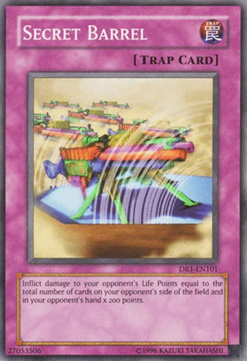 Common, Dark Revelation Volume 1, Normal Trap, Trap, Unlimited Secret Barrel [DR1-EN101] Common - Trading Card World