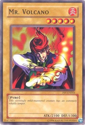 Common, Fire, Normal Monster, Pharaoh's Servant, Pyro, Unlimited Mr. Volcano [PSV-EN044] Common - Trading Card World