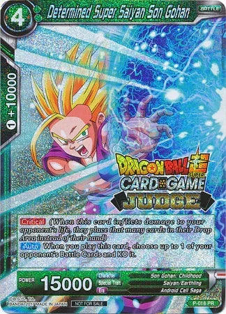 Determined Super Saiyan Son Gohan (P-016) [Judge Promotion Cards]