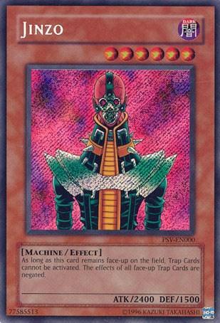 Dark, Effect Monster, Machine, Pharaoh's Servant, Secret Rare, Unlimited Jinzo [PSV-EN000] Secret Rare - Trading Card World