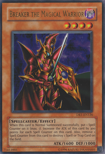 Dark, Dark Revelation Volume 1, Effect Monster, Spellcaster, Ultra Rare, Unlimited Breaker the Magical Warrior [DR1-EN126] Ultra Rare - Trading Card World