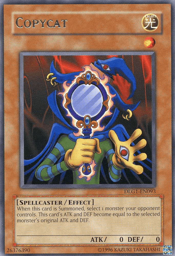 Dark Legends, Effect Monster, Light, Rare, Spellcaster, Unlimited Copycat [DLG1-EN093] Rare - Trading Card World