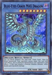 1st Edition, Dark, Dragon, Legendary Duelists: Season 2, Ritual/Effect Monster, Ultra Rare Blue-Eyes Chaos MAX Dragon (Blue) [LDS2-EN016] Ultra Rare - Trading Card World