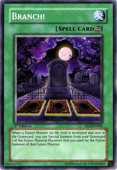 1st Edition, Common, Continuous Spell, Elemental Energy, Spell, Unlimited Branch! [EEN-EN046] Common - Trading Card World