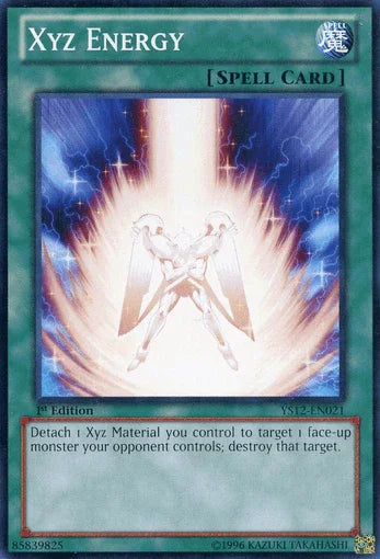 1st Edition, Common, Normal Spell, Spell, Starter Deck: Xyz Symphony Xyz Energy [YS12-EN021] Common - Trading Card World