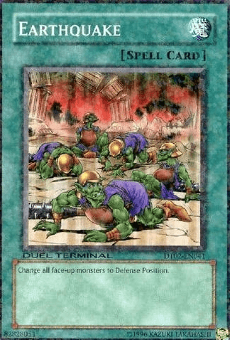 Common, Duel Terminal 2, Limited, Normal Spell, Spell Earthquake [DT02-EN041] Common - Trading Card World