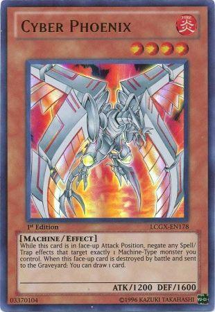 1st Edition, Effect Monster, Fire, Legendary Collection 2, Machine, Ultra Rare, Unlimited Cyber Phoenix [LCGX-EN178] Ultra Rare - Trading Card World