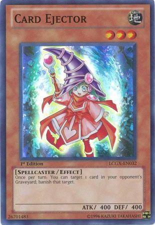 1st Edition, Earth, Effect Monster, Legendary Collection 2, Spellcaster, Super Rare, Unlimited Card Ejector [LCGX-EN032] Super Rare - Trading Card World