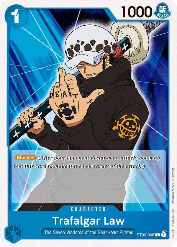 Character, Common, Heart Pirates, Starter Deck: The Seven Warlords of The Sea, Starter Decks, The Seven Warlords of the Sea Trafalgar Law [Starter Deck: The Seven Warlords of The Sea] - Trading Card World