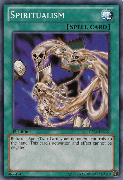1st Edition, Common, Legendary Collection 3: Yugi's World, Normal Spell, Spell, Unlimited Spiritualism [LCYW-EN127] Common - Trading Card World