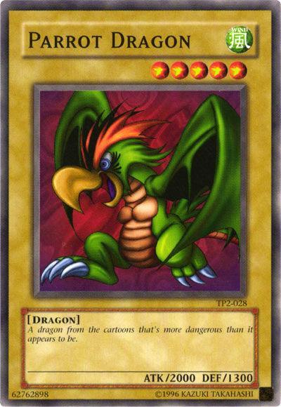 Common, Dragon, Normal Monster, Tournament Pack 2, Unlimited, Wind Parrot Dragon [TP2-028] Common - Trading Card World
