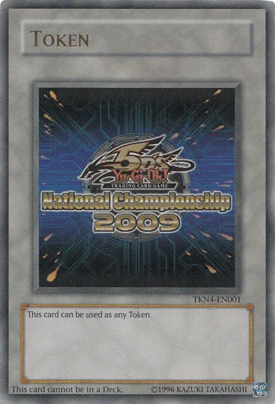 Token, Tokens, Ultra Rare, Unlimited Yu-Gi-Oh 5D's 2009 National Championship Token [TKN4-EN001] Ultra Rare - Trading Card World