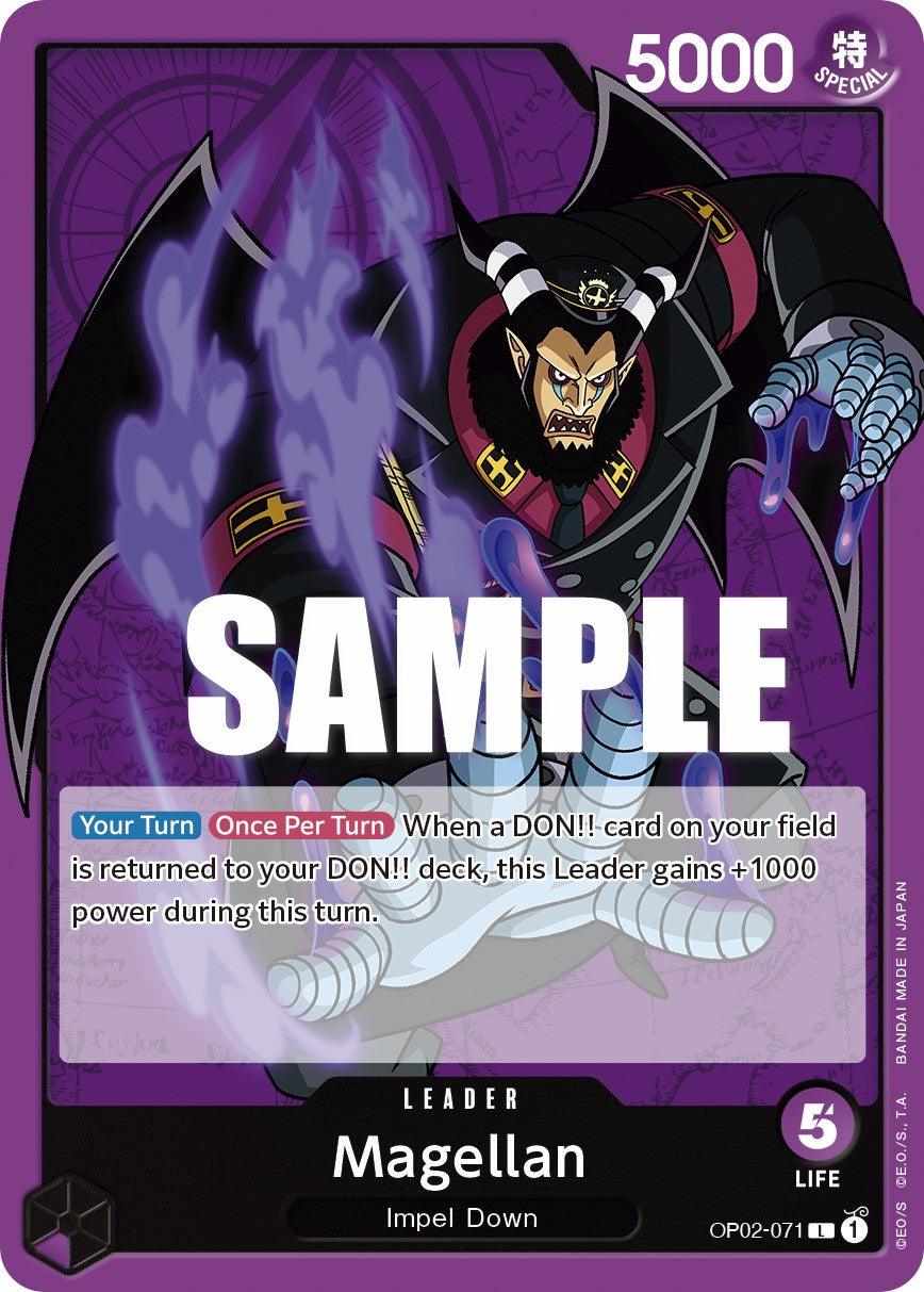 Impel Down, Leader, Paramount War Magellan [Paramount War] - Trading Card World