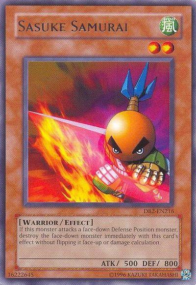 Dark Beginning 2, Effect Monster, Rare, Unlimited, Warrior, Wind Sasuke Samurai [DB2-EN216] Rare - Trading Card World