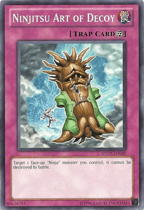 Common, Continuous Trap, Trap, Turbo Pack: Booster Seven, Unlimited Ninjitsu Art of Decoy [TU07-EN020] Common - Trading Card World