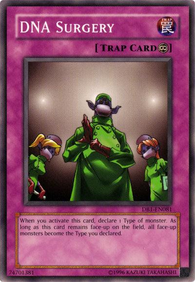 Common, Continuous Trap, Dark Beginning 1, Trap, Unlimited DNA Surgery [DB1-EN081] Common - Trading Card World