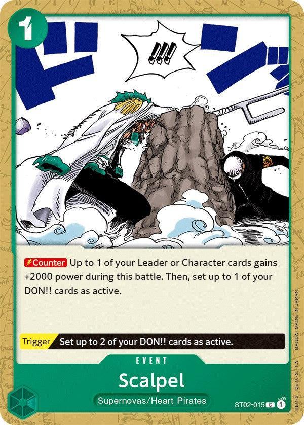 Common, Event, Heart Pirates, Starter Deck: Worst Generation, Starter Decks, Supernovas Scalpel [Starter Deck: Worst Generation] - Trading Card World