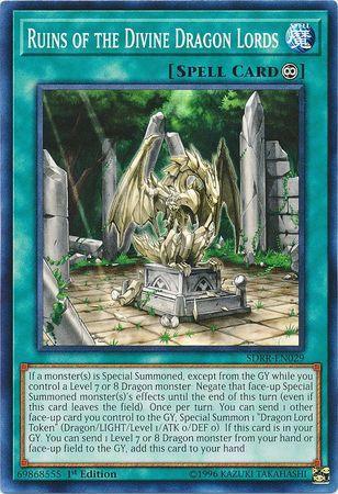 1st Edition, Common, Continuous Spell, Spell, Structure Deck: Rokket Revolt Ruins of the Divine Dragon Lords [SDRR-EN029] Common - Trading Card World