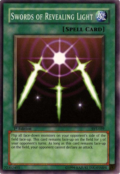 1st Edition, Common, Normal Spell, Spell, Starter Deck: Yugi Evolution, Unlimited Swords of Revealing Light [SYE-039] Common - Trading Card World