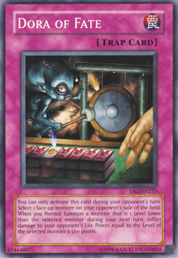 Common, Dark Revelation Volume 2, Normal Trap, Trap, Unlimited Dora of Fate [DR2-EN215] Common - Trading Card World