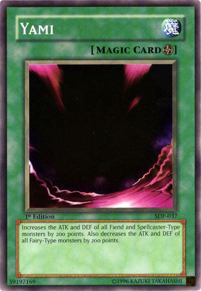 1st Edition, Common, Field Spell, Spell, Starter Deck: Pegasus, Unlimited Yami [SDP-037] Common - Trading Card World