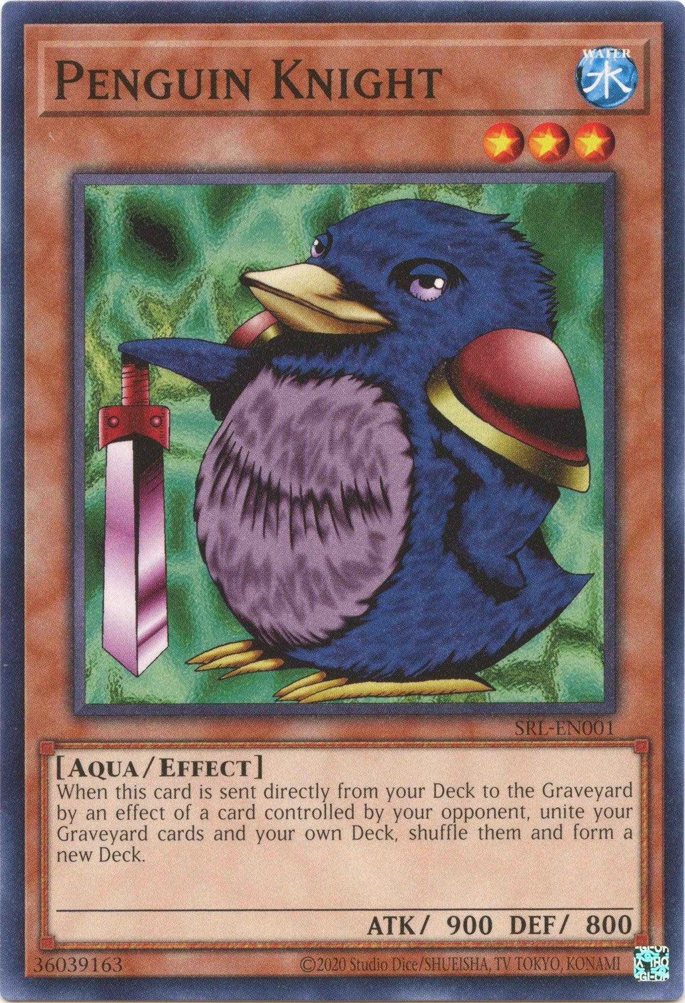 Aqua, Common, Effect Monster, Spell Ruler (25th Anniversary Edition), Unlimited, Water Penguin Knight (25th Anniversary) [SRL-EN001] Common - Trading Card World