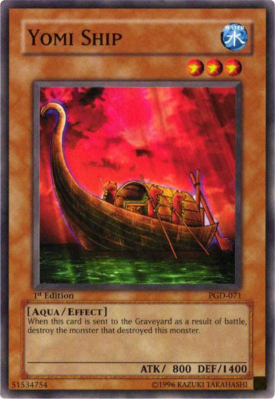 1st Edition, Aqua, Common, Effect Monster, Pharaonic Guardian, Unlimited, Water Yomi Ship [PGD-071] Common - Trading Card World