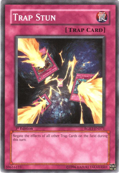 1st Edition, Common, Normal Trap, Raging Battle, Trap, Unlimited Trap Stun [RGBT-EN071] Common - Trading Card World