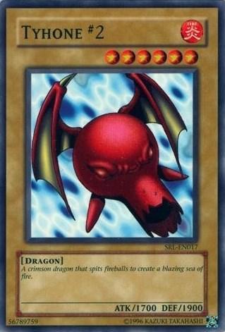 Common, Dragon, Fire, Normal Monster, Spell Ruler, Unlimited Tyhone #2 [SRL-EN017] Common - Trading Card World