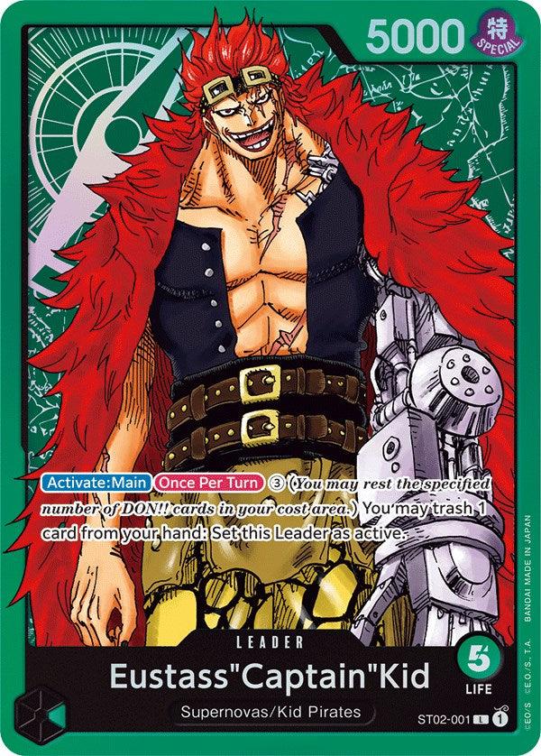 Kid Pirates, Leader, Starter Deck: Worst Generation, Starter Decks, Supernovas Eustass"Captain"Kid (001) [Starter Deck: Worst Generation] - Trading Card World