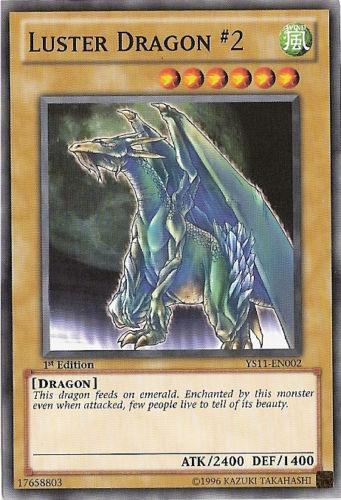 1st Edition, Common, Dragon, Normal Monster, Starter Deck: Dawn of the Xyz, Wind Luster Dragon #2 [YS11-EN002] Common - Trading Card World