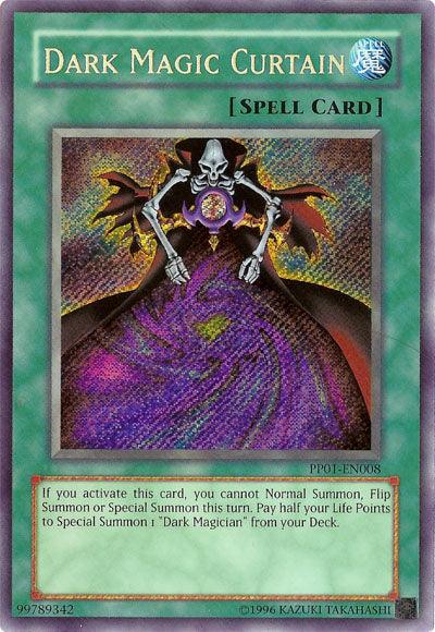 Normal Spell, Premium Pack 1, Secret Rare, Spell, Unlimited Dark Magic Curtain [PP01-EN008] Secret Rare - Trading Card World