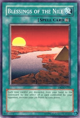 Common, Continuous Spell, Dark Revelation Volume 2, Spell, Unlimited Blessings of the Nile [DR2-EN203] Common - Trading Card World