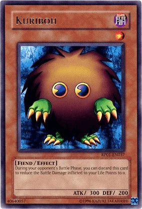 Dark, Effect Monster, Fiend, Rare, Retro Pack 1, Unlimited Kuriboh [RP01-EN037] Rare - Trading Card World