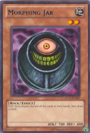 Duelist League Promo, Earth, Effect Monster, Rare, Rock, Unlimited Morphing Jar (Blue) [DL11-EN007] Rare - Trading Card World