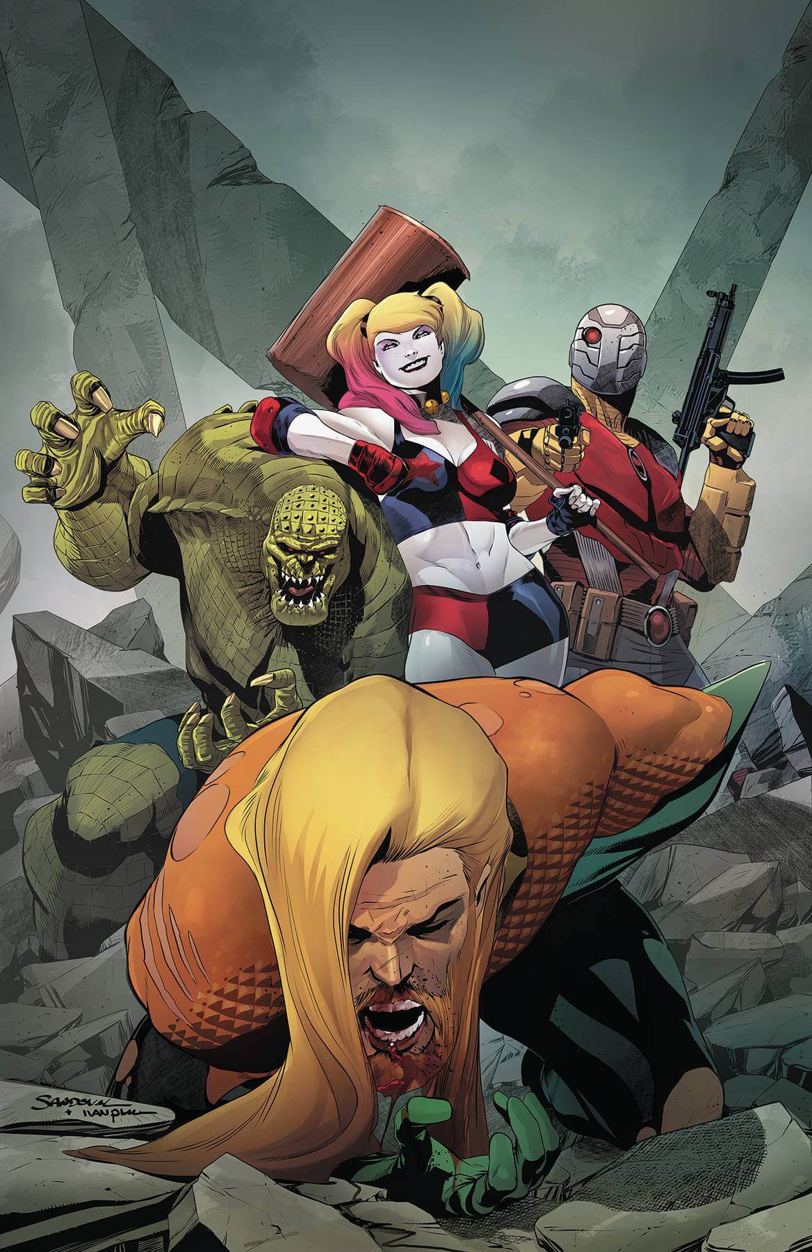 AQUAMAN #39 Rafael Sandoval SINK ATLANTIS (08/15/2018)