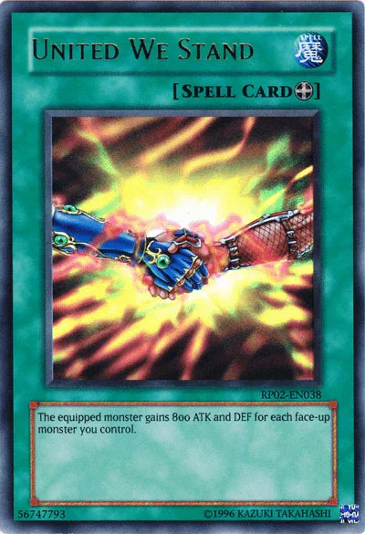 Equip Spell, Retro Pack 2, Spell, Ultra Rare, Unlimited United We Stand [RP02-EN038] Ultra Rare - Trading Card World