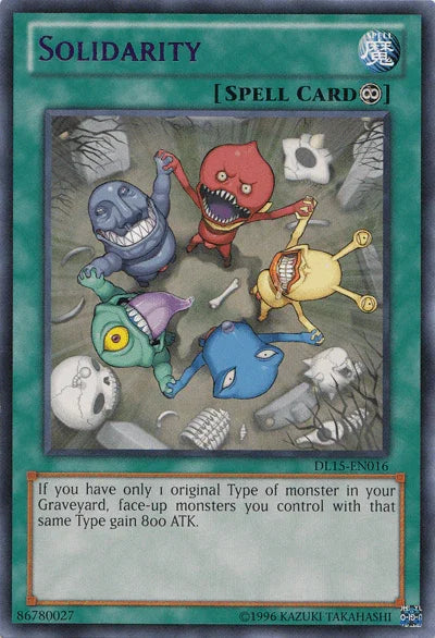 Continuous Spell, Duelist League Promo, Rare, Spell, Unlimited Solidarity (Purple) [DL15-EN016] Rare - Trading Card World
