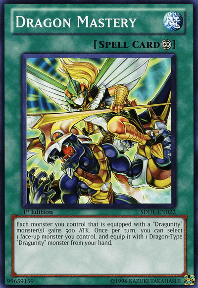1st Edition, Common, Continuous Spell, Spell, Structure Deck: Dragunity Legion, Unlimited Dragon Mastery [SDDL-EN022] Common - Trading Card World