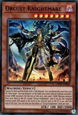 Dark, Effect Monster, Machine, OTS Tournament Pack 11, Super Rare, Unlimited Orcust Knightmare [OP11-EN008] Super Rare - Trading Card World