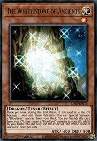 1st Edition, Dragon, Legendary Duelists: Season 2, Light, Tuner/Effect Monster, Ultra Rare The White Stone of Ancients [LDS2-EN013] Ultra Rare - Trading Card World